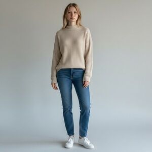 H&M Divided Pullover Sweater, Size M